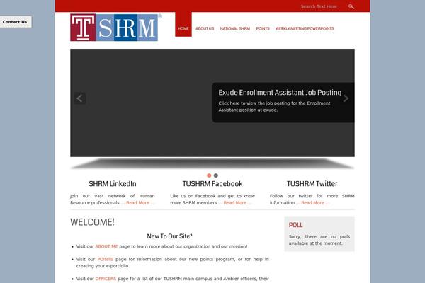 Small Business theme site design template sample