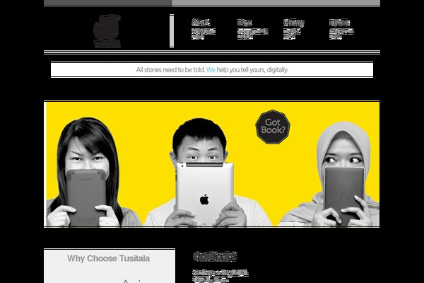 tusitalabooks.com site used Bright-idea
