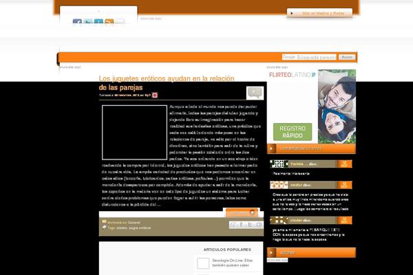 Myr theme site design template sample