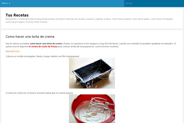 Foodpress theme site design template sample