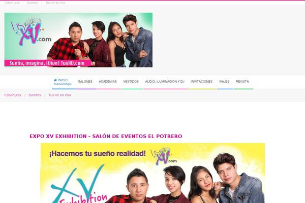 tusxv.com site used Vogue