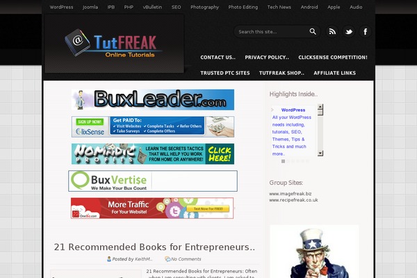 Site using Content Pizazz plugin