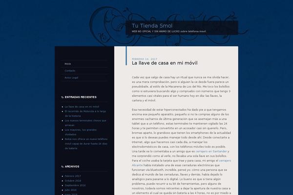 Dusk To Dawn theme site design template sample