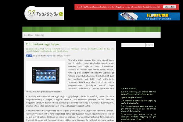 picochic theme site design template sample