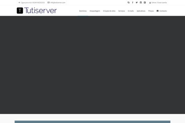 Highend theme site design template sample