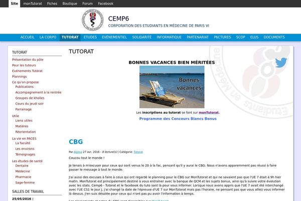 Site using CalPress Calendar plugin