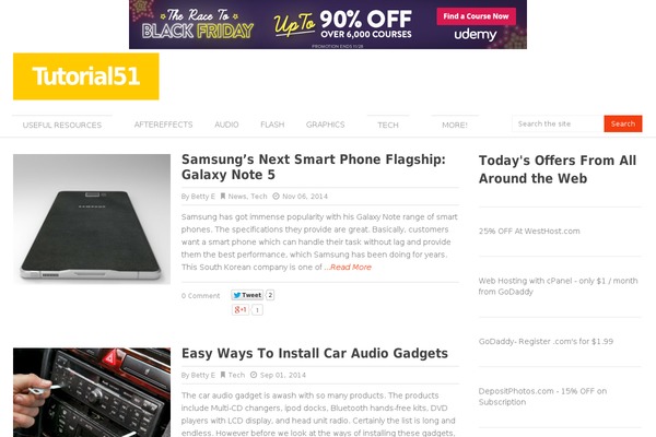 Spike theme site design template sample