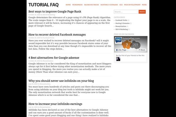 Site using Socialsnap plugin