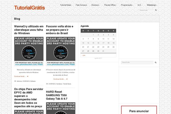Time theme site design template sample