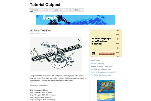 Thesis 1.7 theme site design template sample