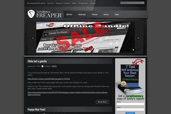 tutorialsforreaper.com site used Gamefun