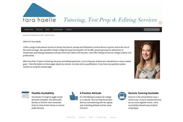 PageLines theme site design template sample