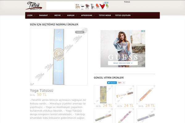 Shelflife theme site design template sample