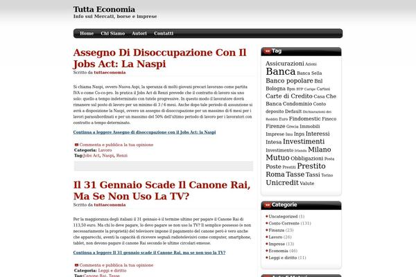 tuttaeconomia.com site used Box Tube