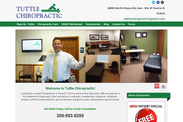 Smallbiz Dynamic theme site design template sample