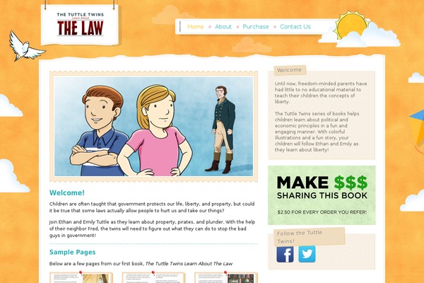 tuttletwins.com site used Pulp