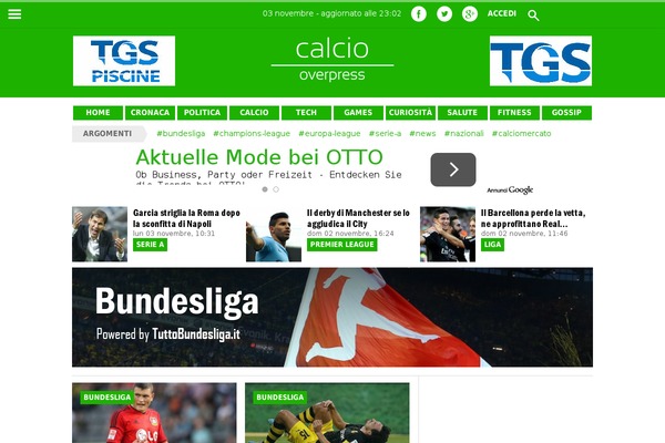 NewsMag theme site design template sample