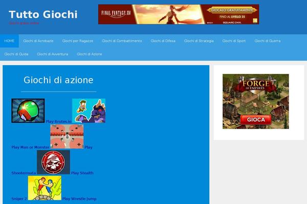 Site using Miniclip Games Arcade plugin