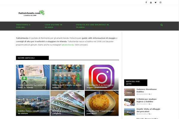 Newstube theme site design template sample