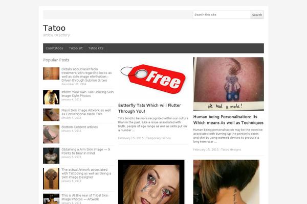 NewsPlus theme site design template sample