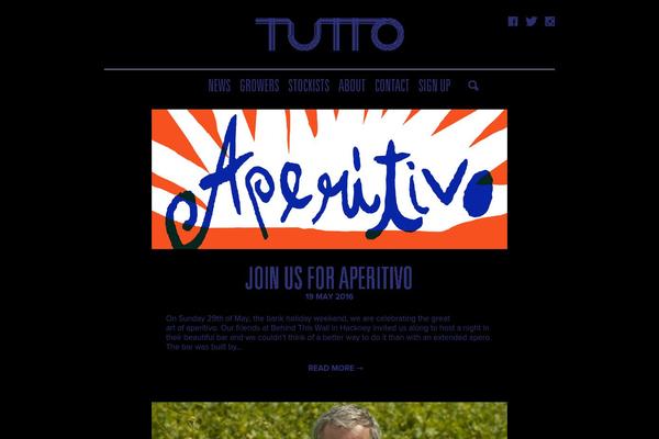tuttowines.com site used Tutto