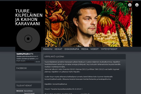 Soundcheck theme site design template sample