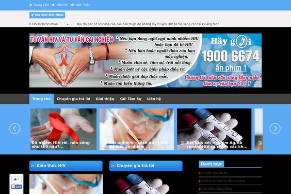 Discover theme site design template sample
