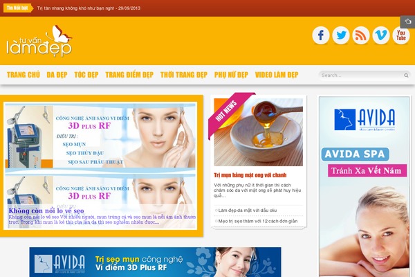 tuvanlamdep.com site used Teen
