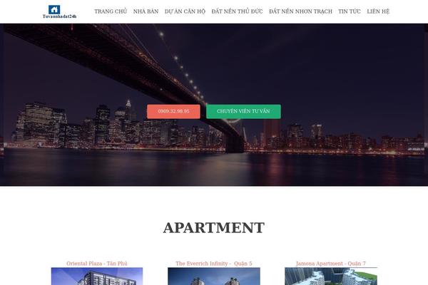 Zerif Lite theme site design template sample
