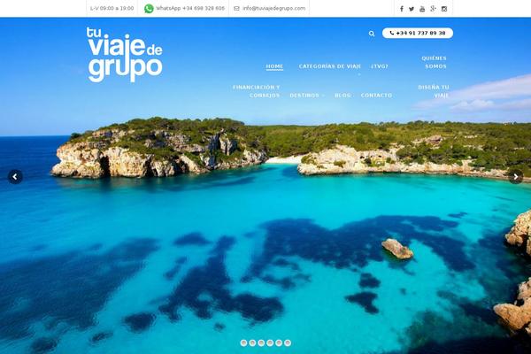 Altair theme site design template sample