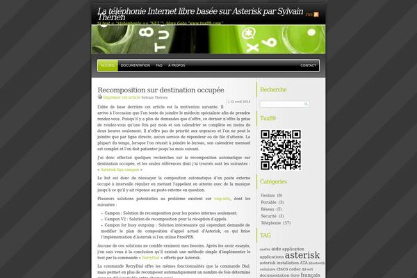 Site using Daiko's YouTube Widget plugin