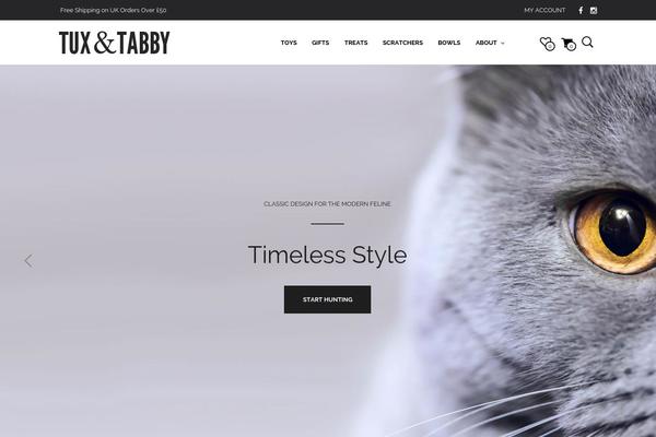 Mr. Tailor theme site design template sample