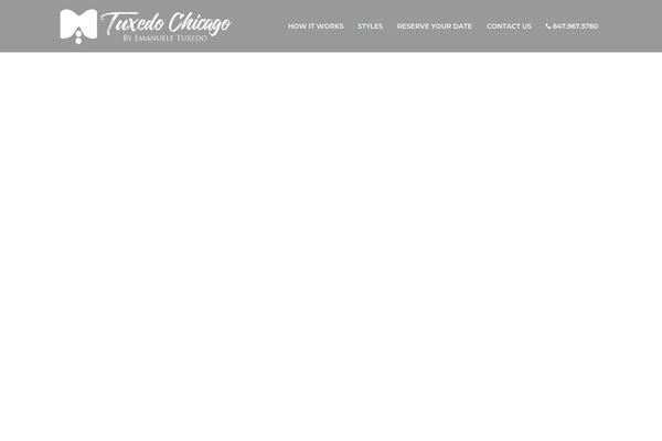 tuxedochicago.com site used Theme-tuxedo