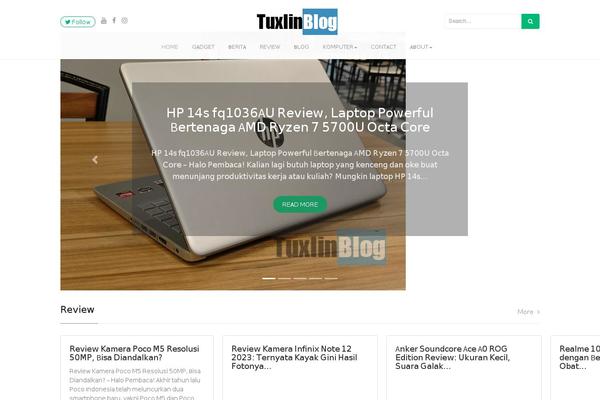 Mediumish theme site design template sample