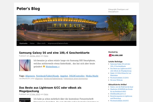 tuxoche.de site used Iconic One