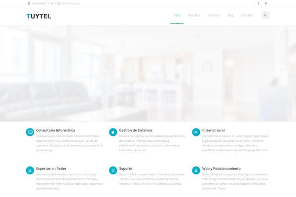 Venda theme site design template sample