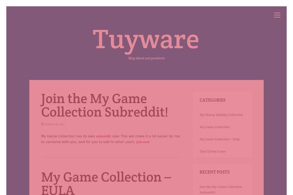Infinity theme site design template sample