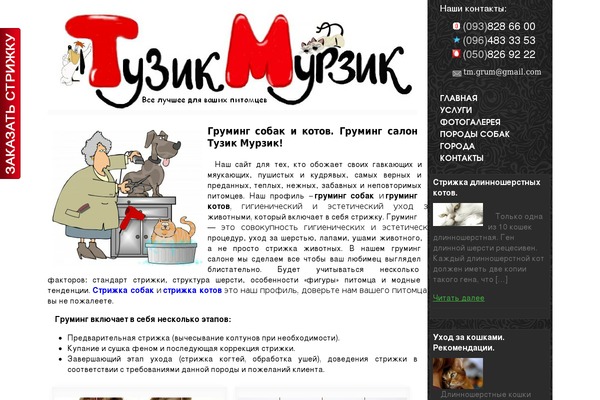 tuzik-murzik.com.ua site used Tmtheme