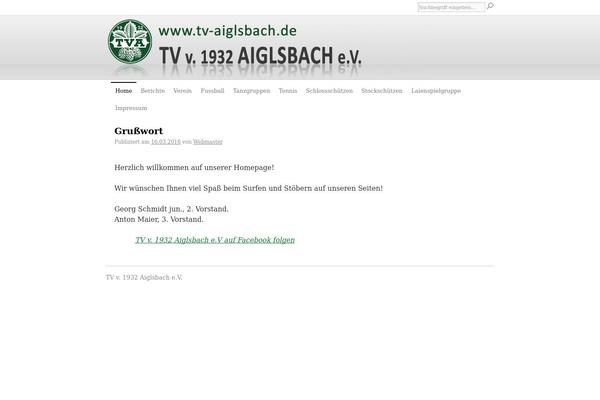 Tva theme site design template sample