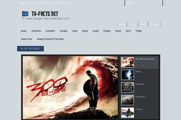 Continuum theme site design template sample