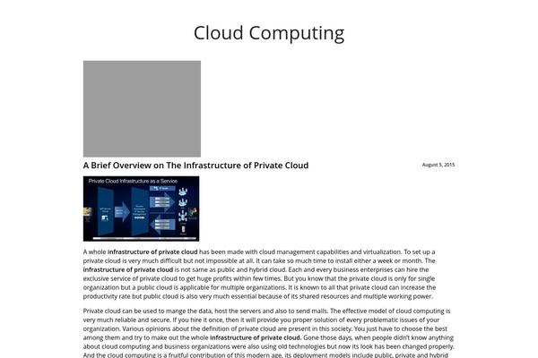 White Paper theme site design template sample