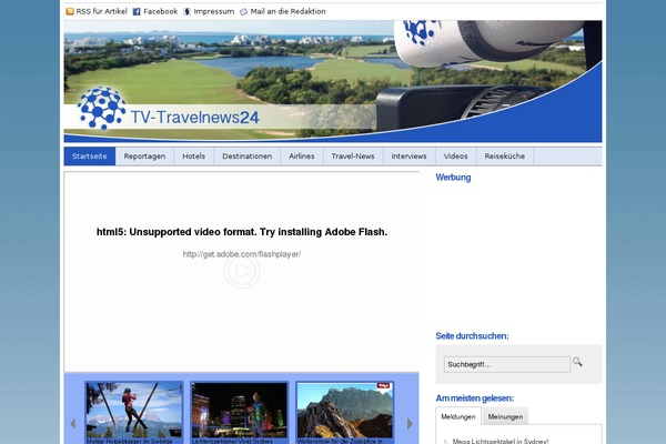 NewsPro theme site design template sample