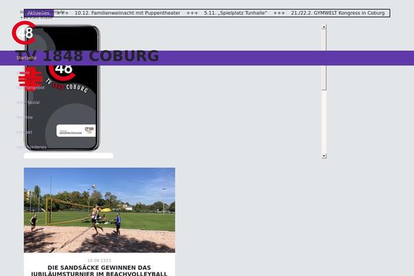 Site using Simple-posts-ticker plugin