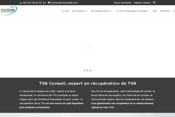 Tva theme site design template sample