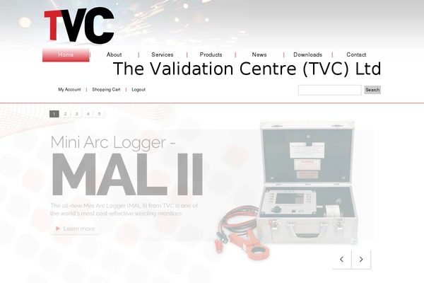 tvcalx.co.uk site used Tvc