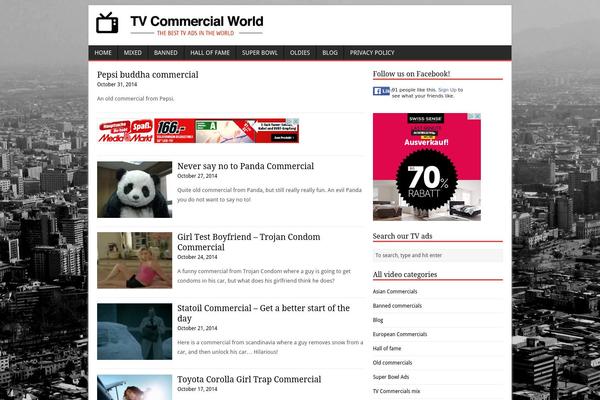 MH Magazine lite theme site design template sample