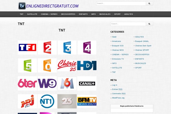 deTube theme site design template sample