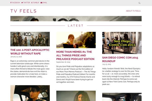 Simply Read theme site design template sample