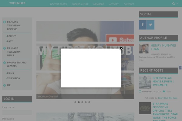 Site using Extensive Recent Posts Widget plugin
