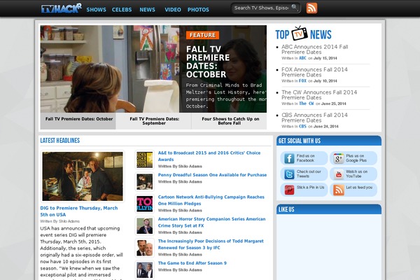 Site using Facebook AWD All in one plugin